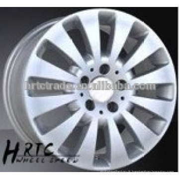 Modèle de roue en alliage de voiture argenté HRTC 16 * 7 pouces pour Ben Z